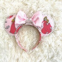 Pink Princess Boutique Mouse Ear Headband