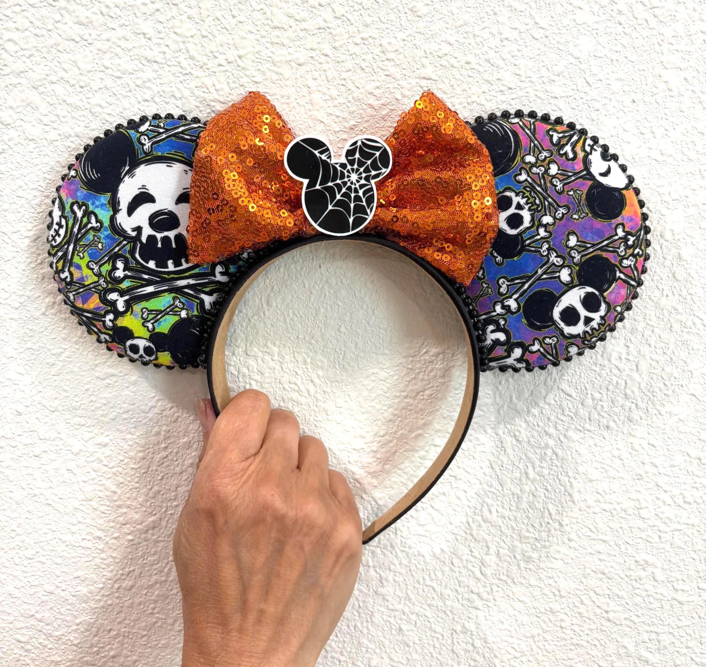 Spooky Park Bones Boutique Mouse Ear Headband
