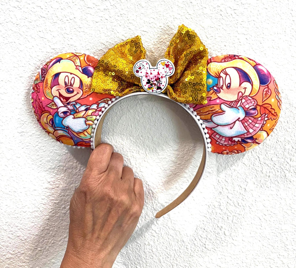 Harvest at the Park Boutique Mouse Ear Headband
