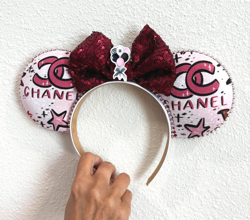 City Glam Boutique Mouse Ear Headband