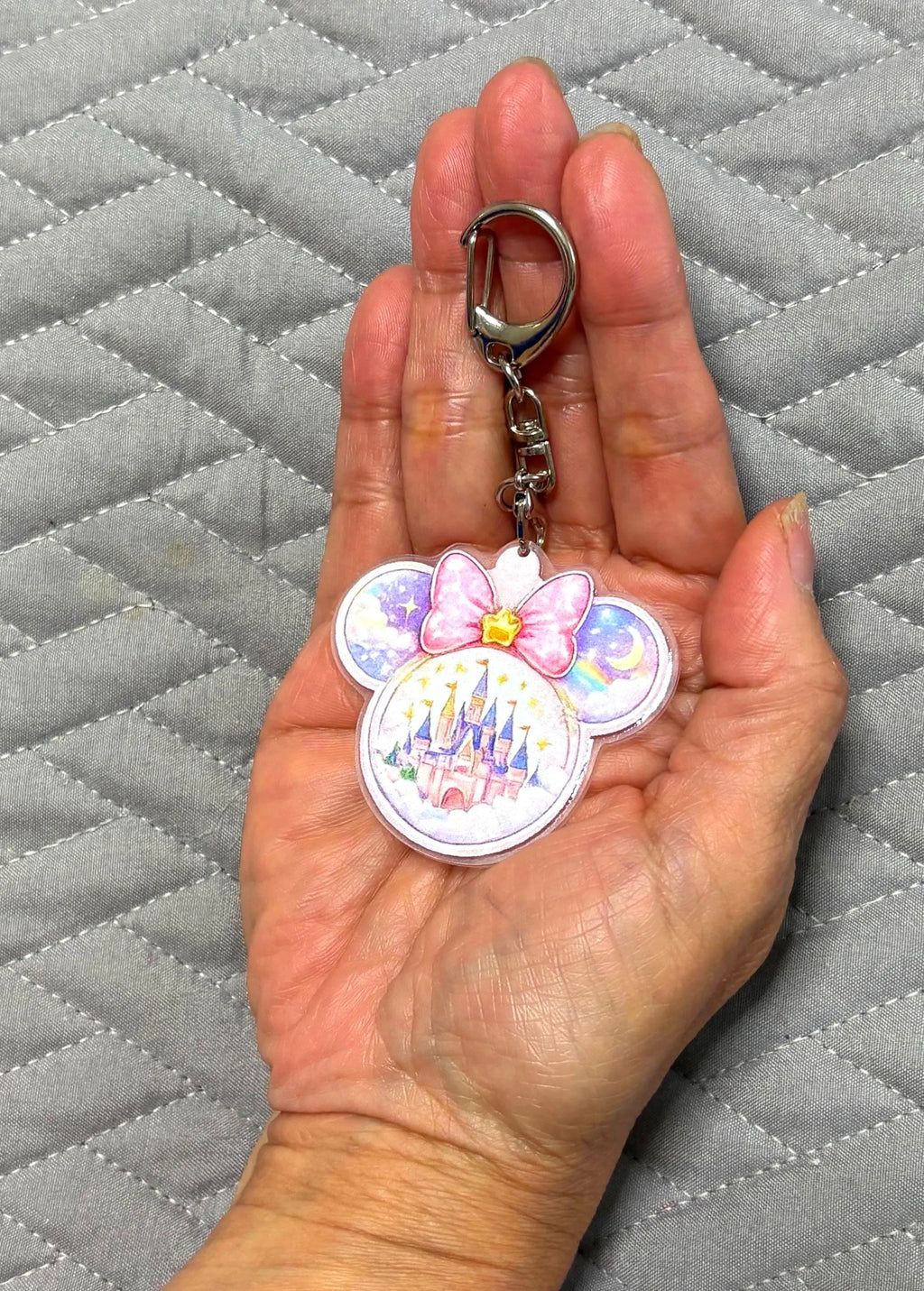 Castle in Bloom Pocket Charm