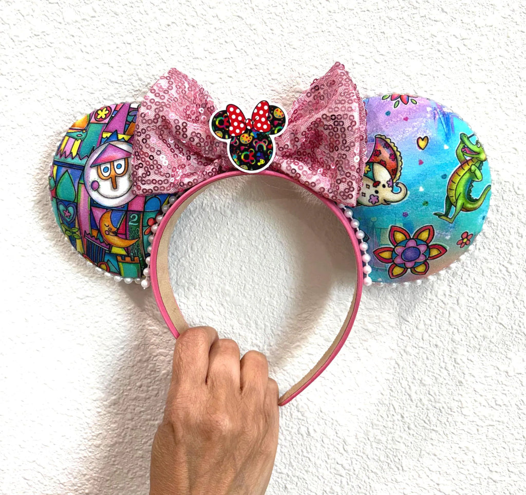 Whimsy in the Kingdom Boutique Mouse Ear Headband