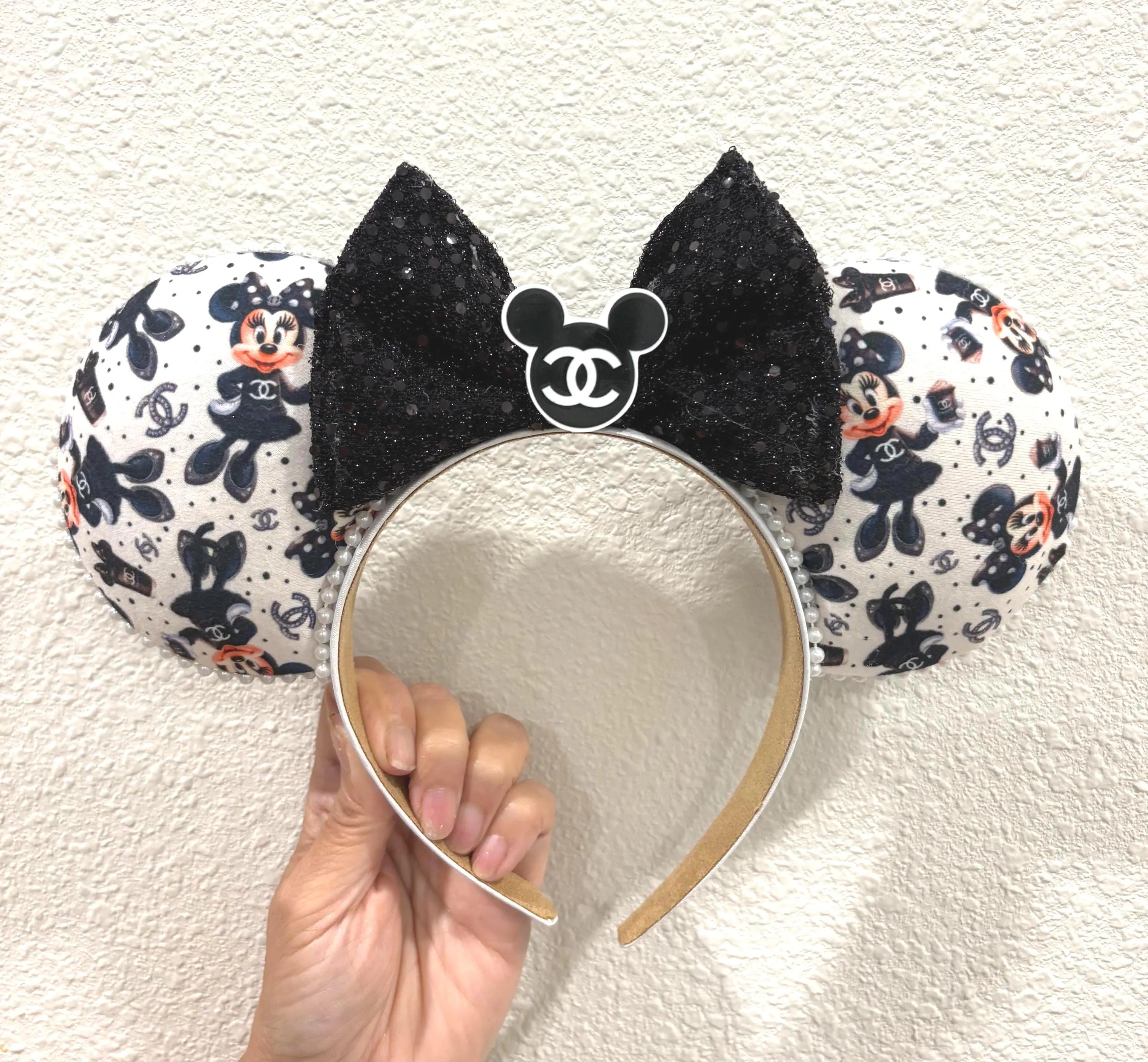Midnight Elegance Boutique Mouse Ear Headband