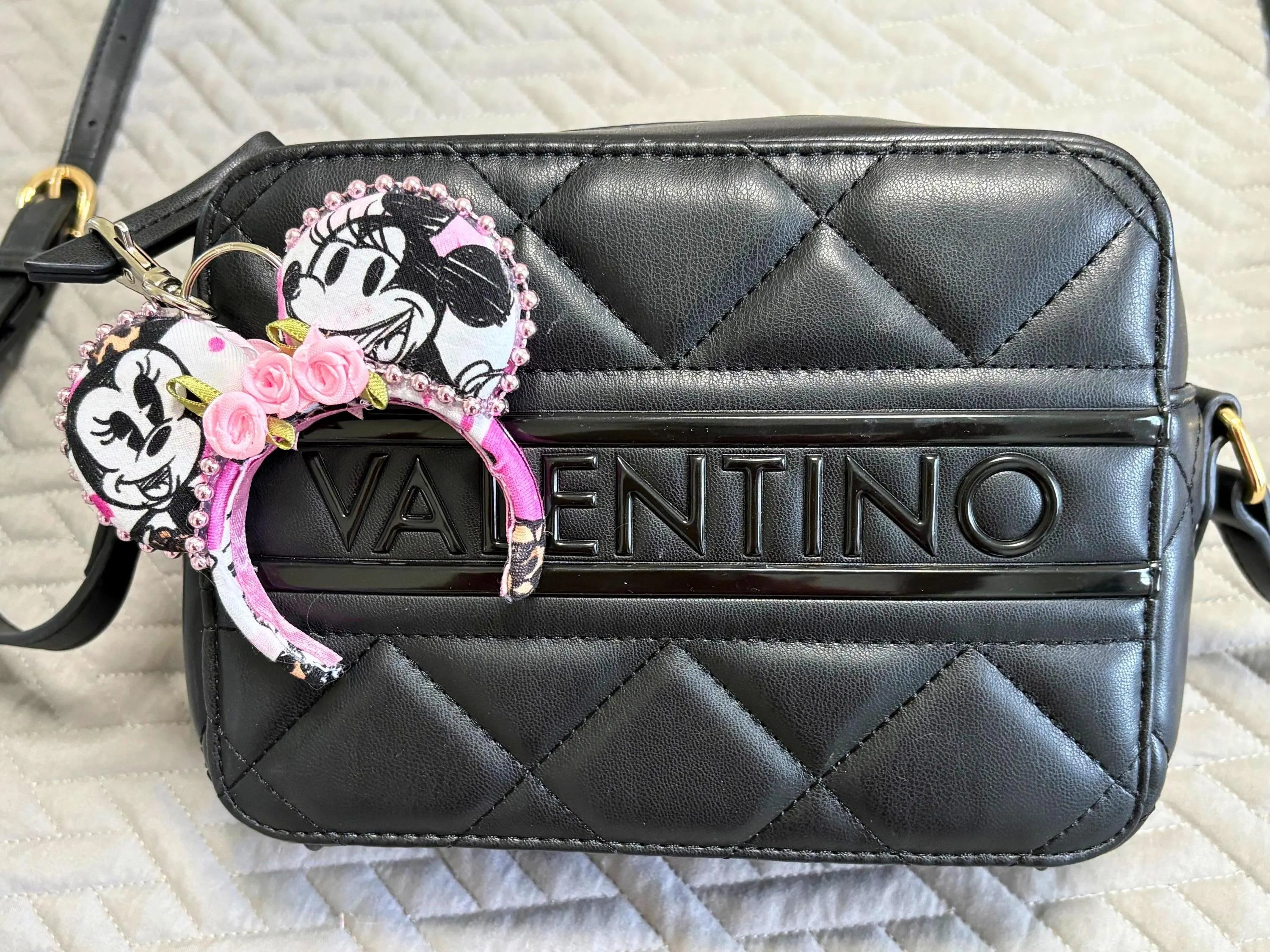 Pink Promenade Mini Ear Keychain & Bag Charm