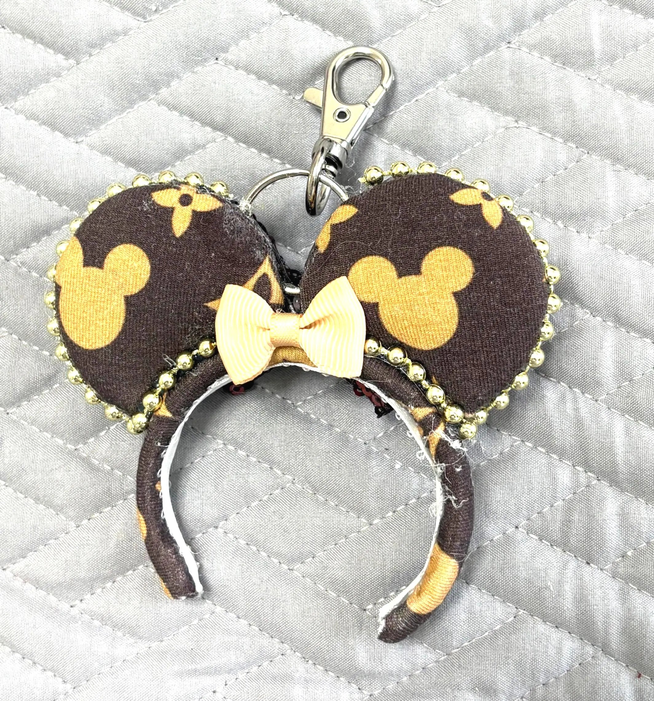 Heritage Luxe Mini Ear Keychain & Bag Charm