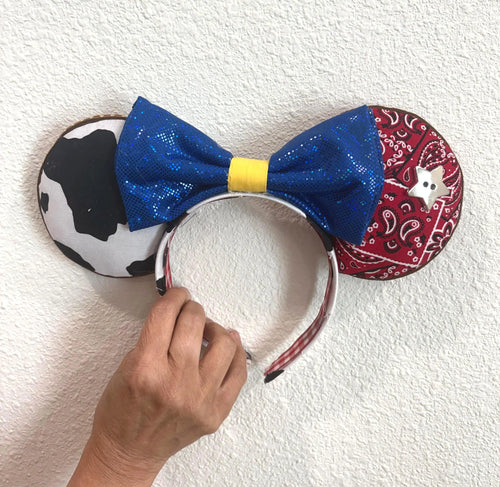 Country Western Boutique Mouse Ear Headband