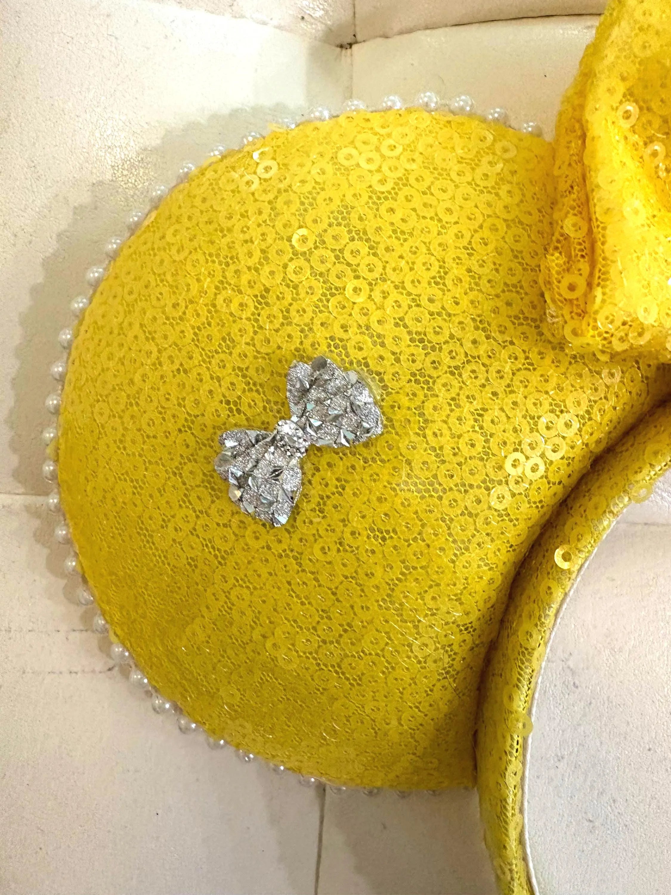 Sunshine Sparkle Boutique Mouse Ear Headband ☀️