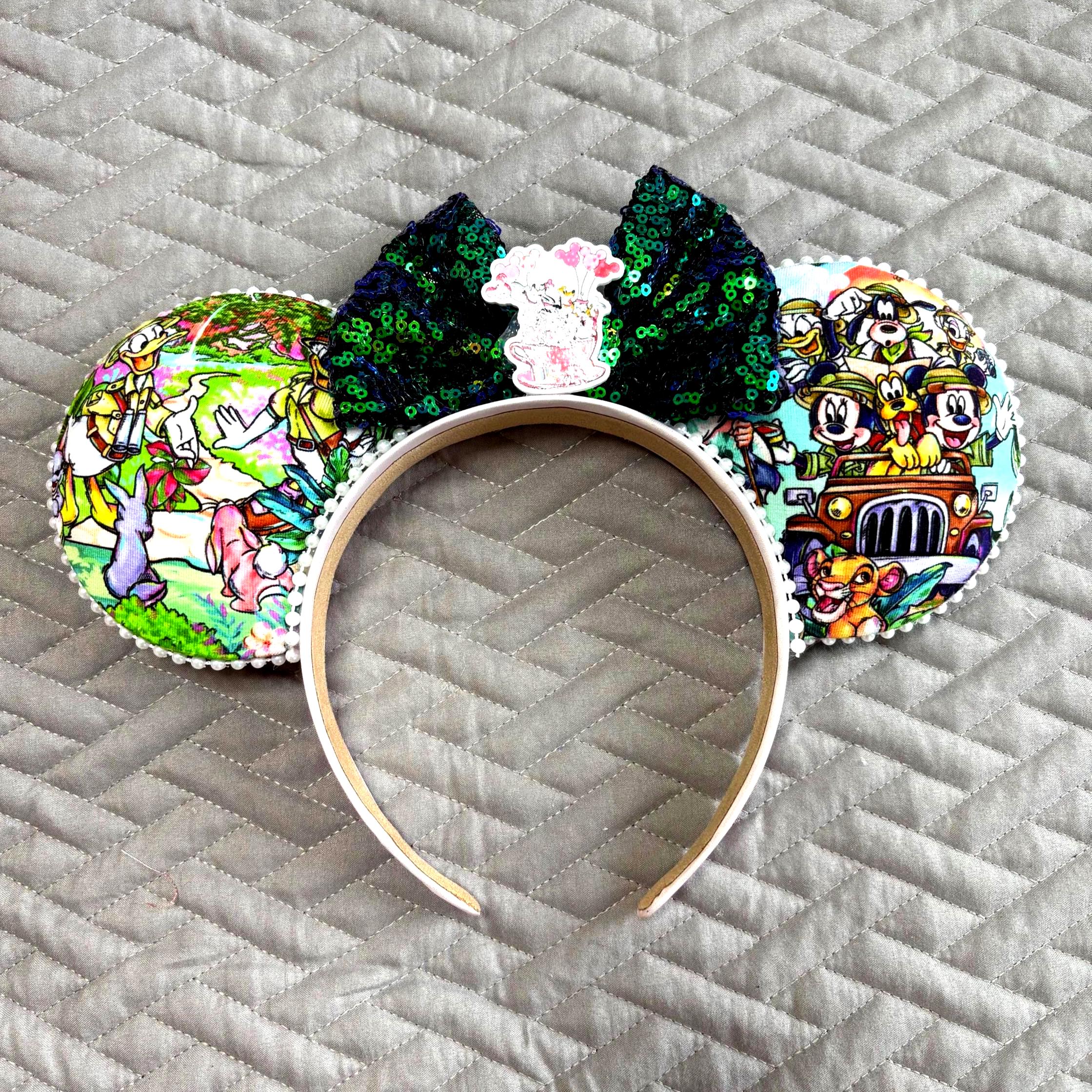 Jungle Expedition Boutique Mouse Ear Headband