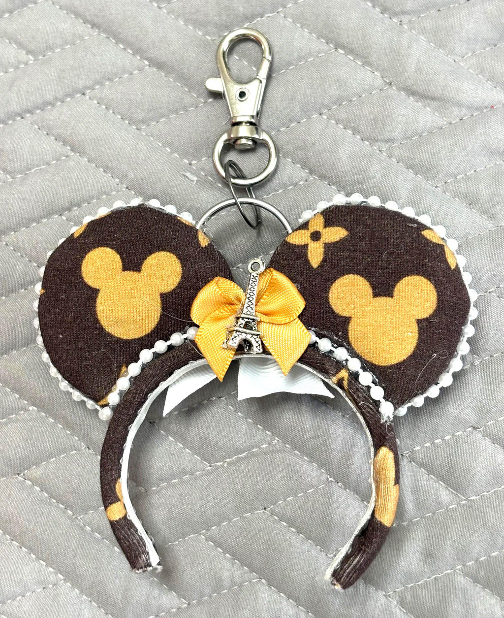 Heritage Luxe Mini Ear Keychain & Bag Charm