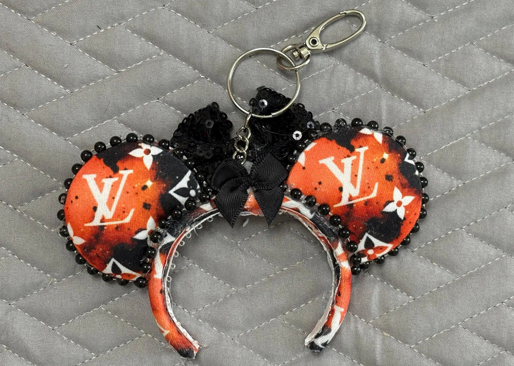 Couture Noir Mini Ear Keychain & Bag Charm