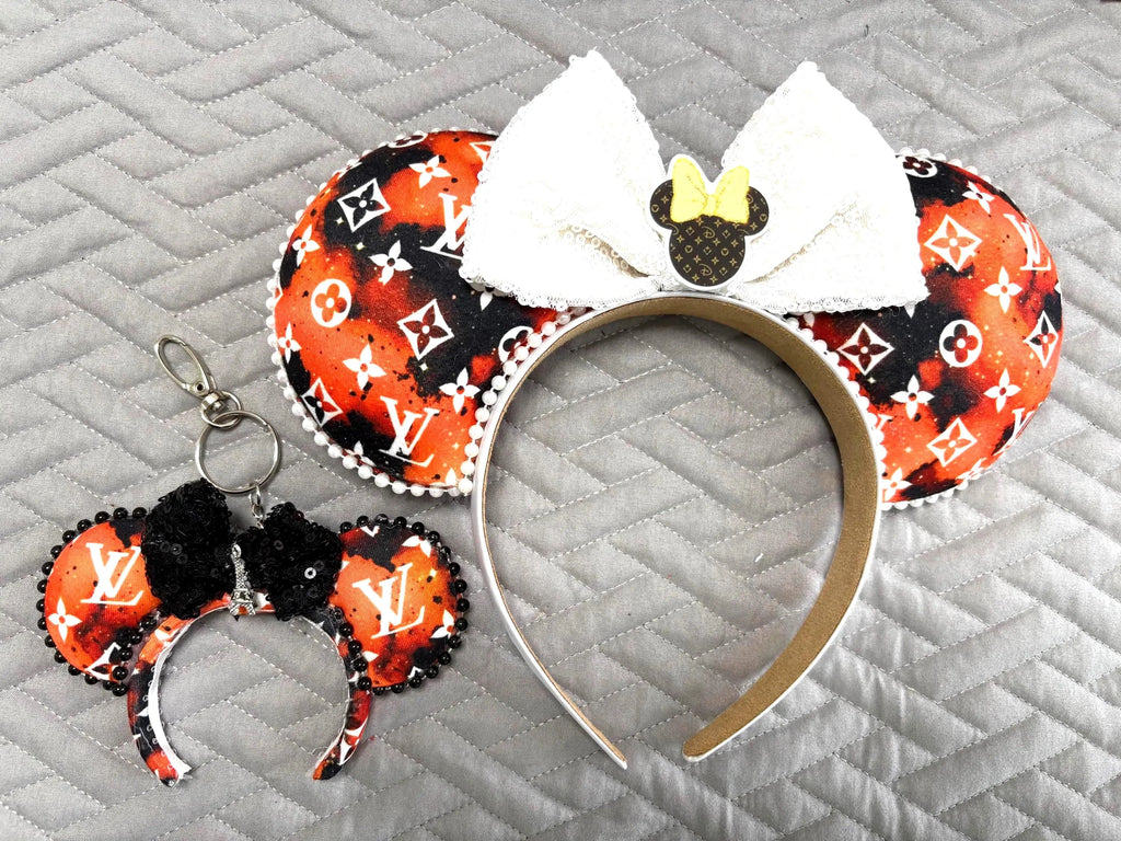 Couture Noir Mini Ear Keychain & Bag Charm