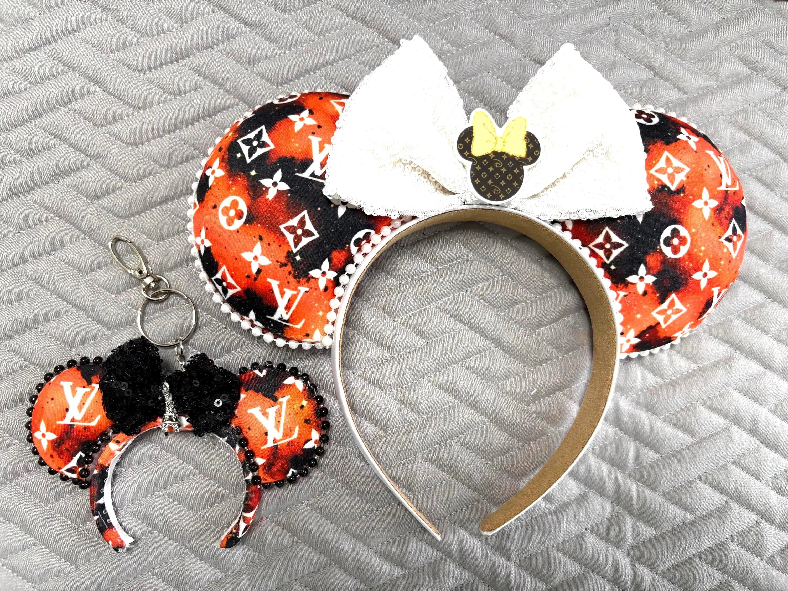 Couture Noir Mini Ear Keychain & Bag Charm