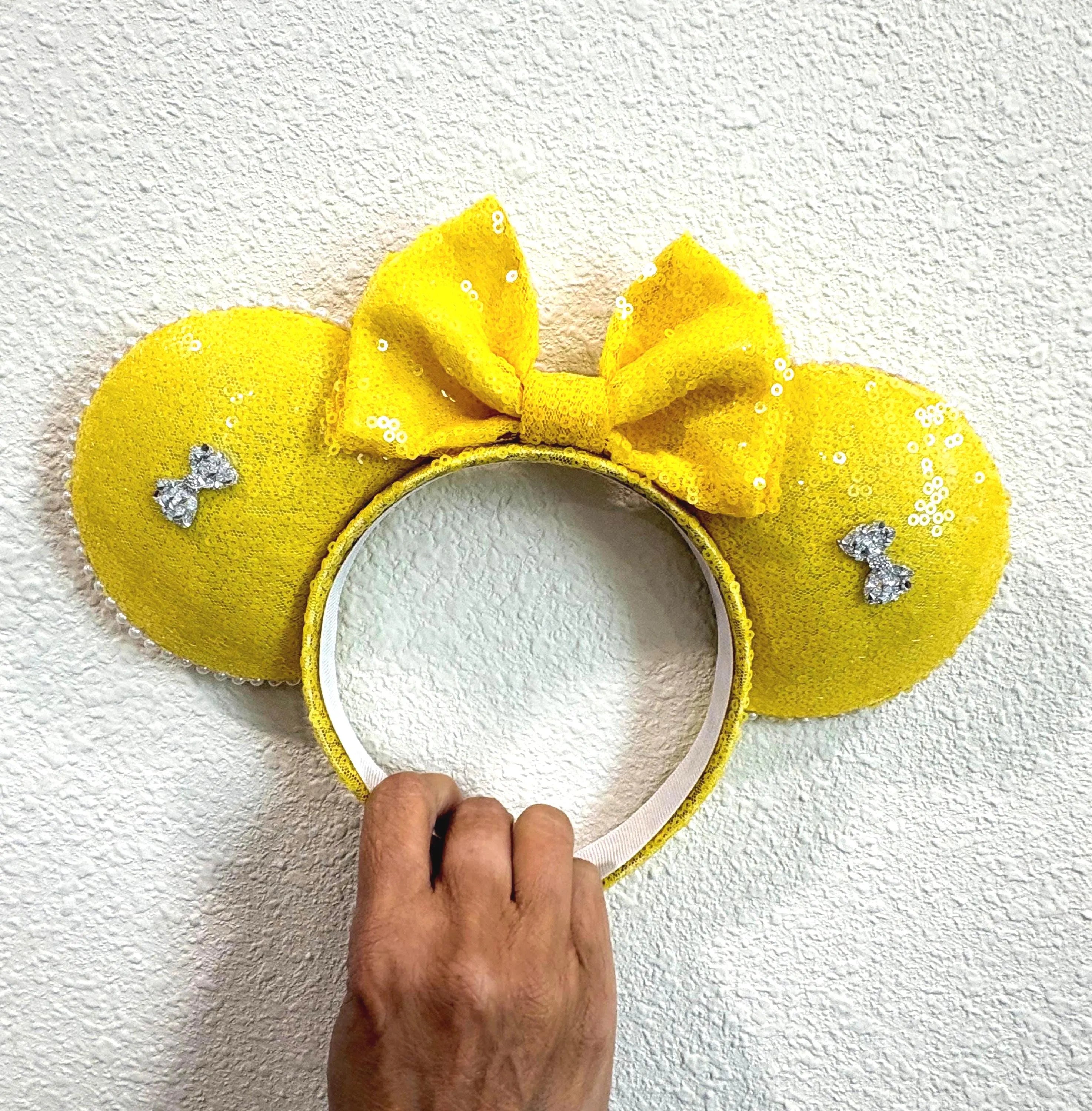 Sunshine Sparkle Boutique Mouse Ear Headband ☀️