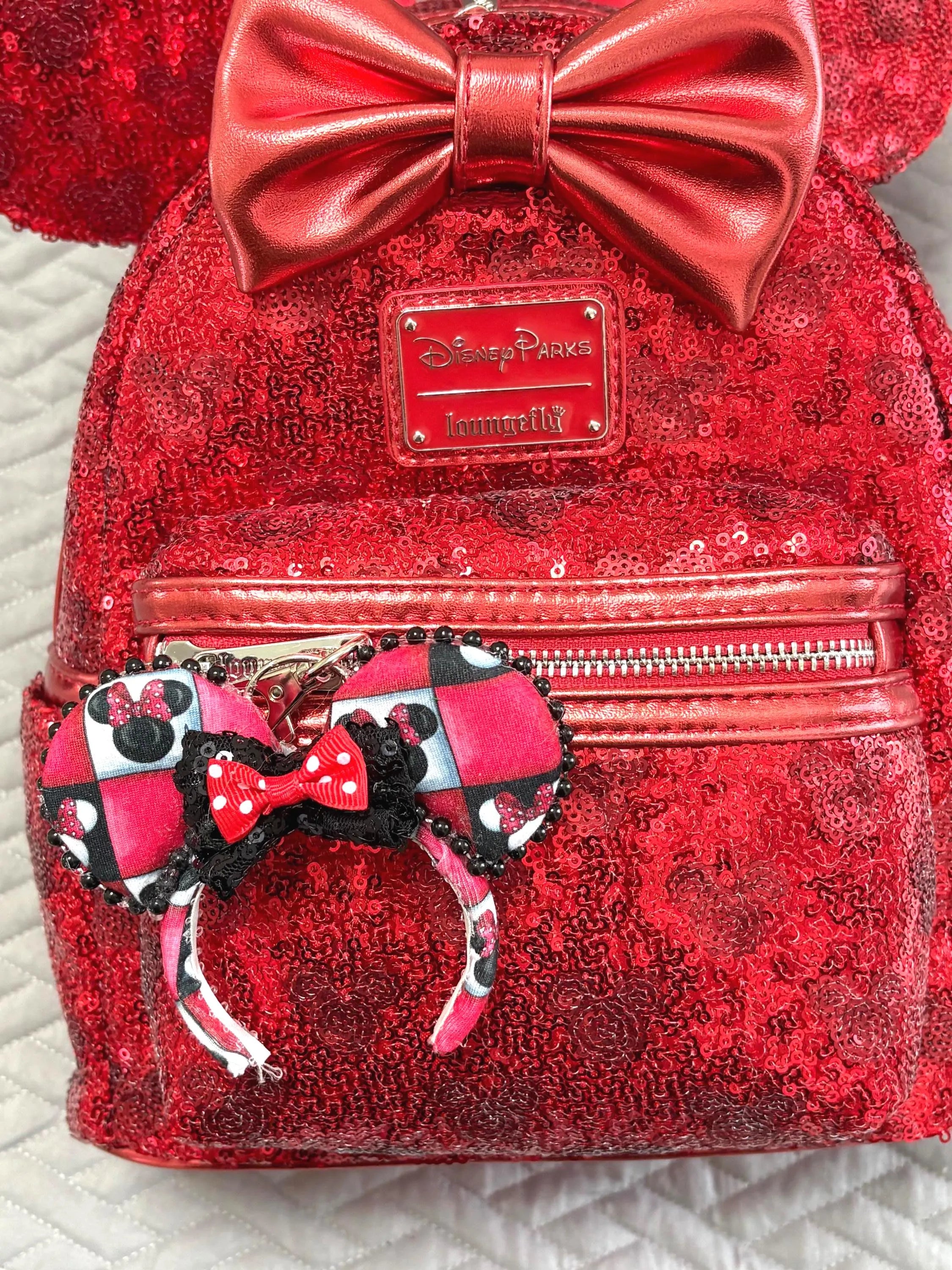 Park Avenue Chic Mini Ear Keychain & Bag Charm