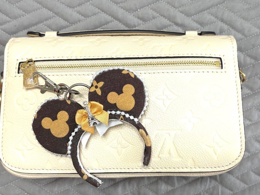 Heritage Luxe Mini Ear Keychain & Bag Charm