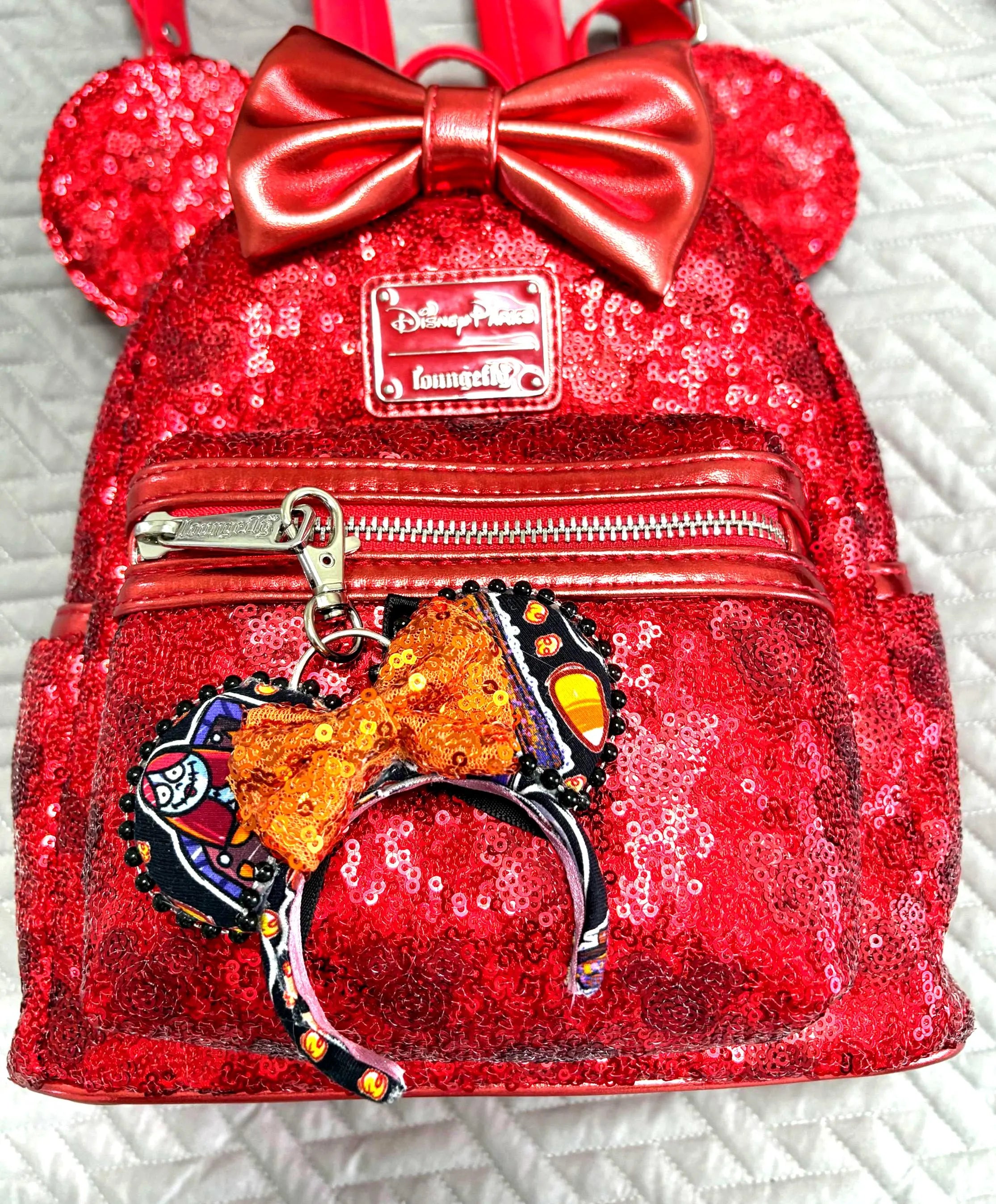 Spooky Park Bones Mini Ear Keychain & Bag Charm