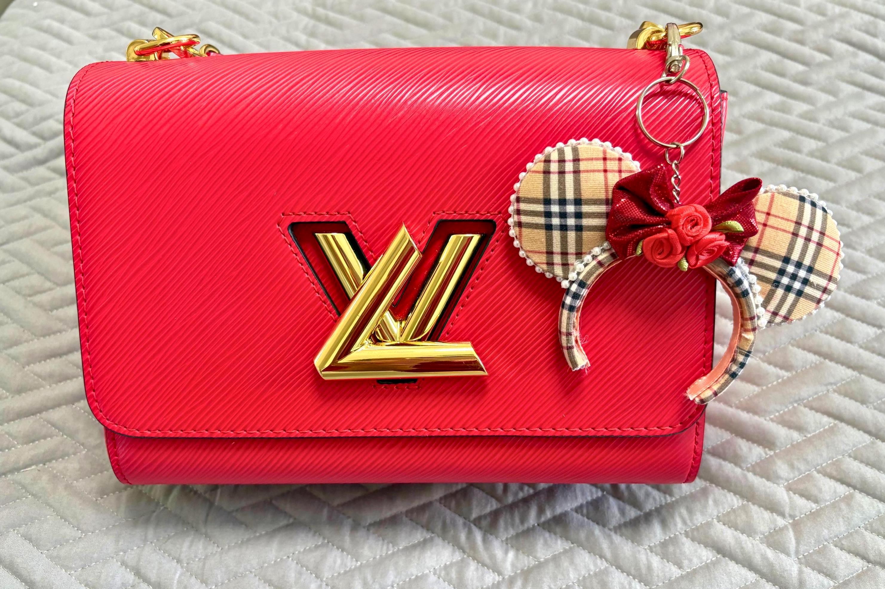London Plaid Mini Ear Keychain & Bag Charm