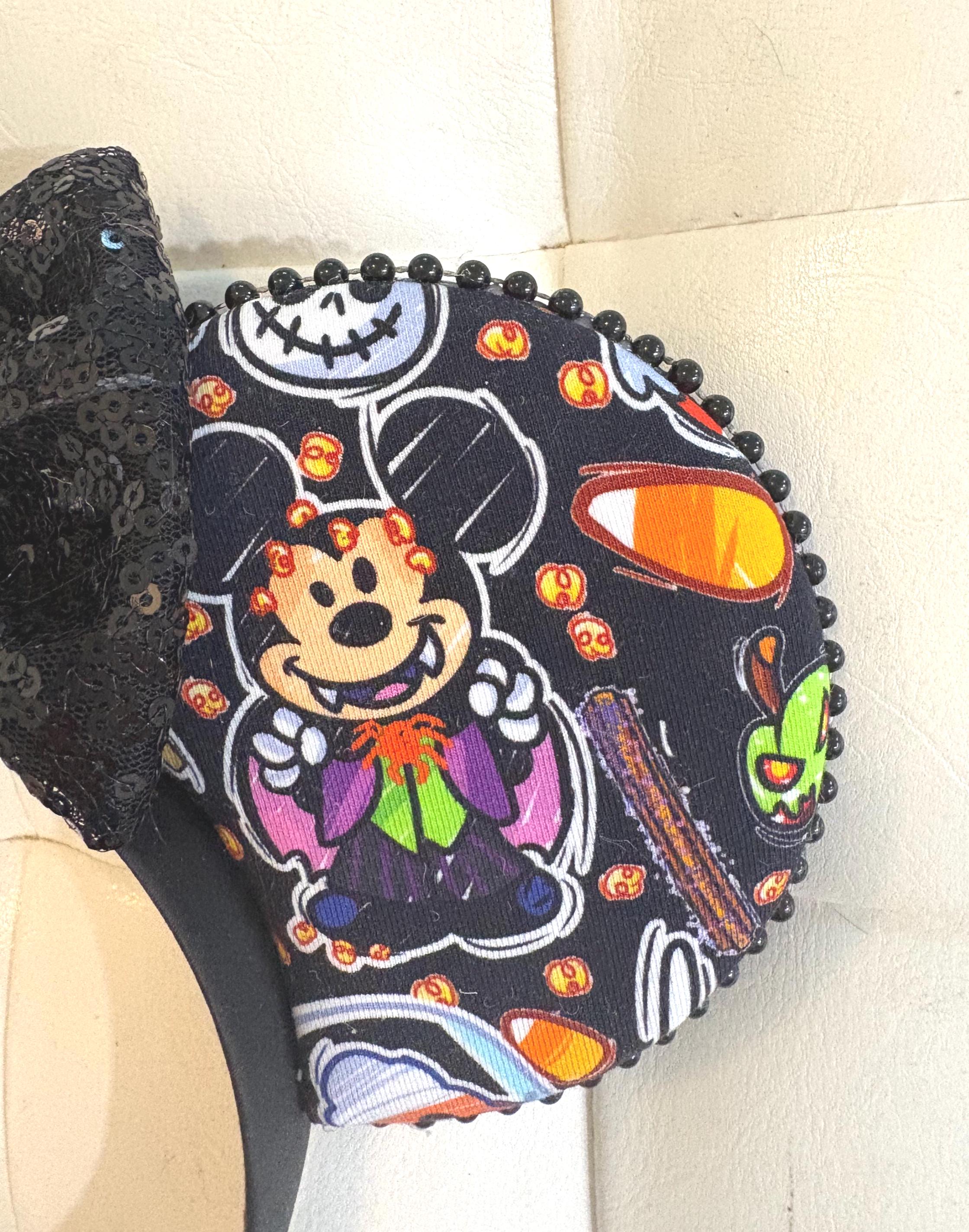 Pumpkin Park Spooktacular Boutique Mouse Ear Headband