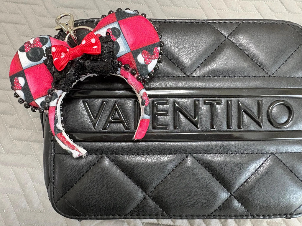 Park Avenue Chic Mini Ear Keychain & Bag Charm