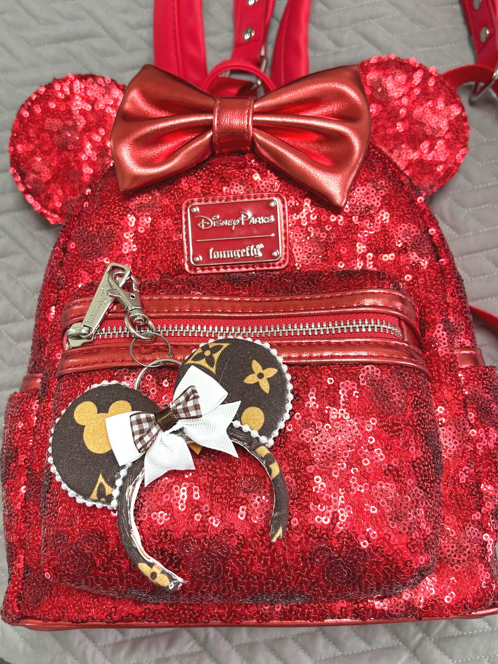 Heritage Luxe Mini Ear Keychain & Bag Charm