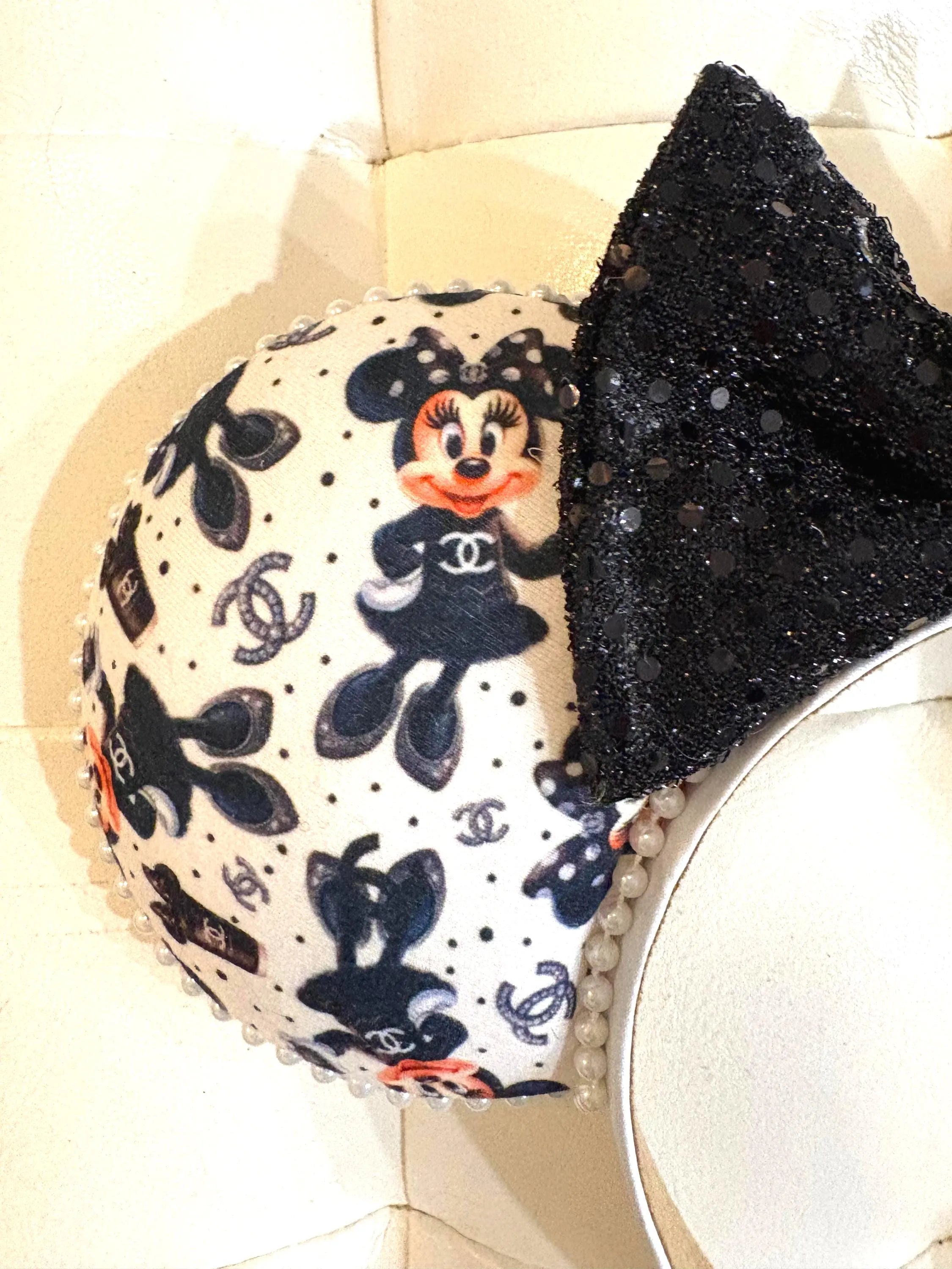 Midnight Elegance Boutique Mouse Ear Headband