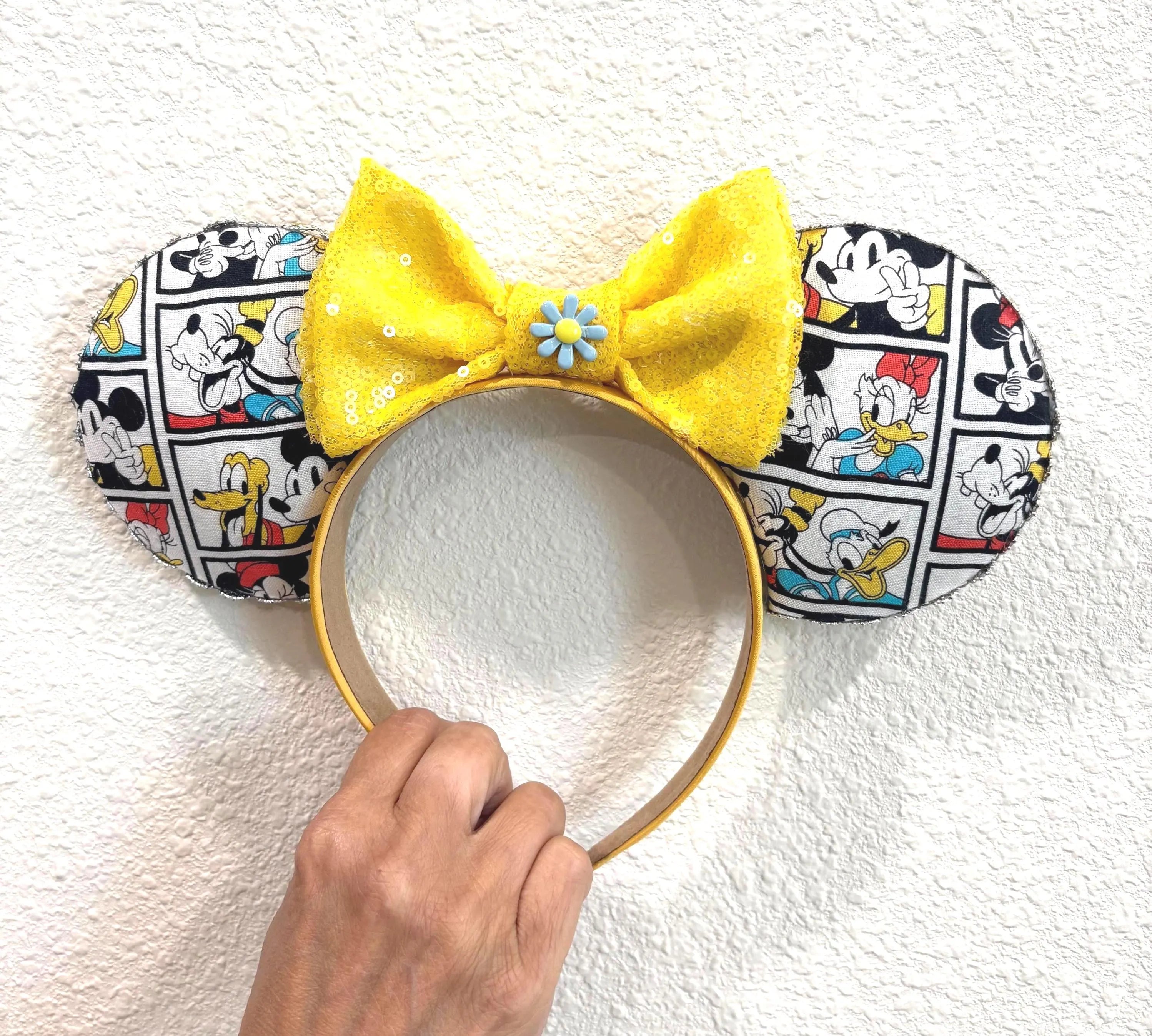 Vintage Toon Friends Boutique Mouse Ear Headband