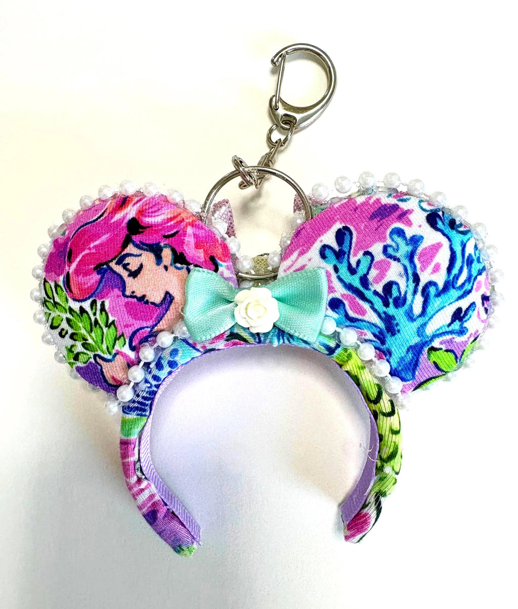 Mermaid Dreams Mini Ear Keychain & Bag Charm