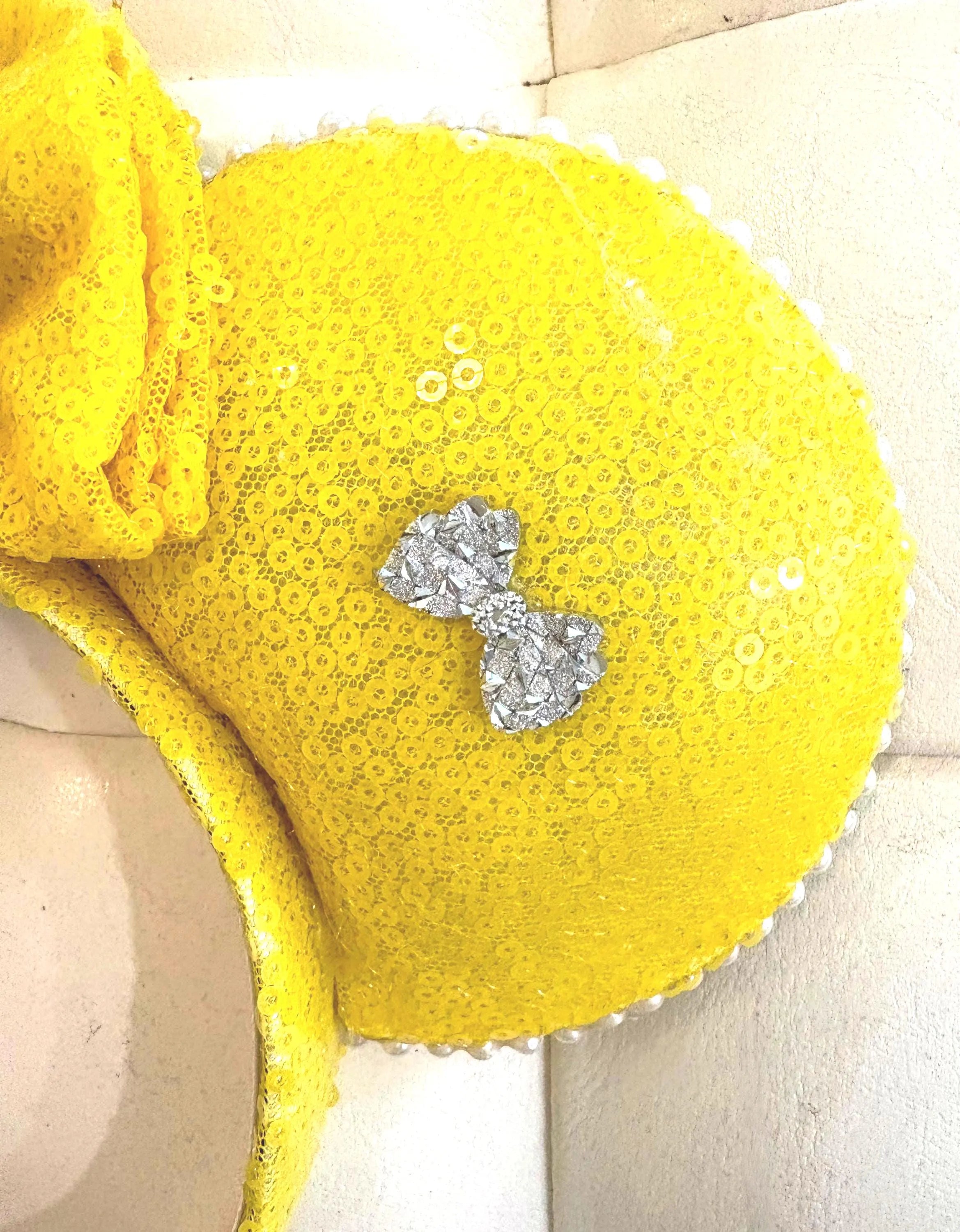Sunshine Sparkle Boutique Mouse Ear Headband ☀️