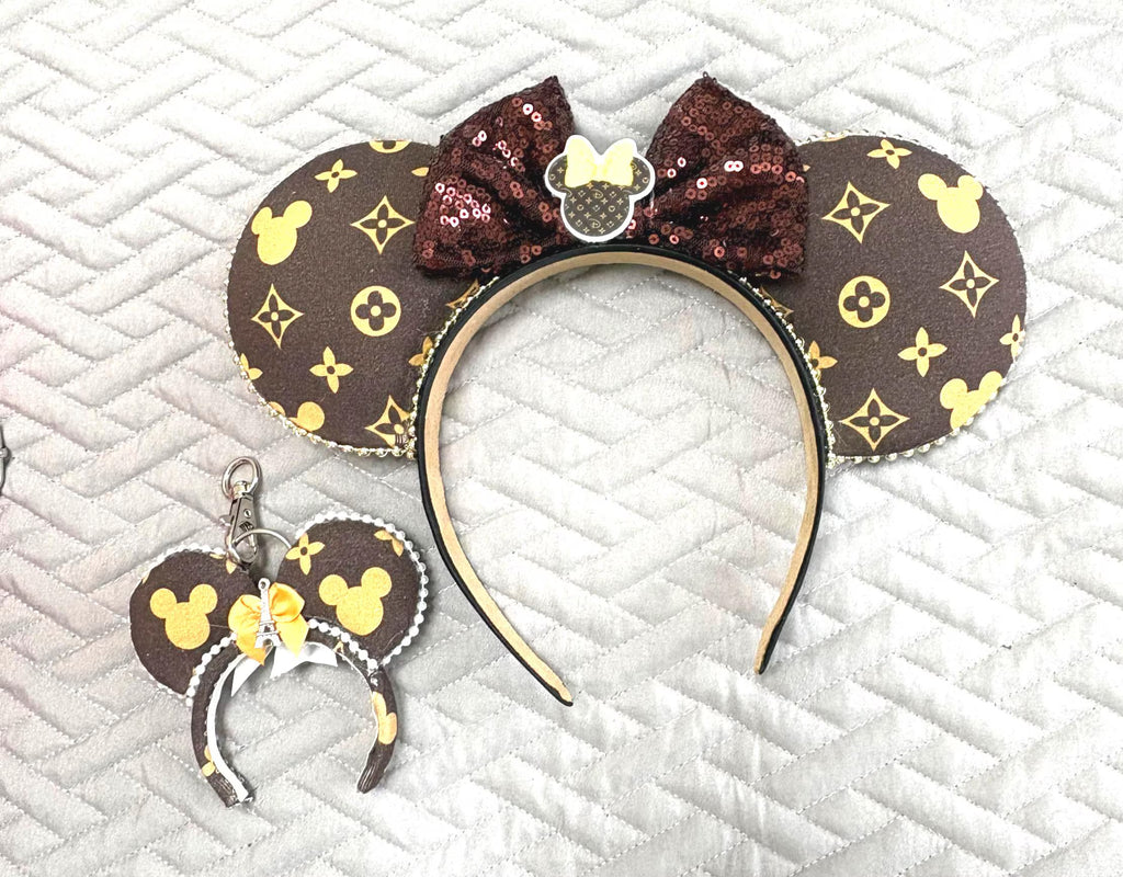 Heritage Luxe Mini Ear Keychain & Bag Charm
