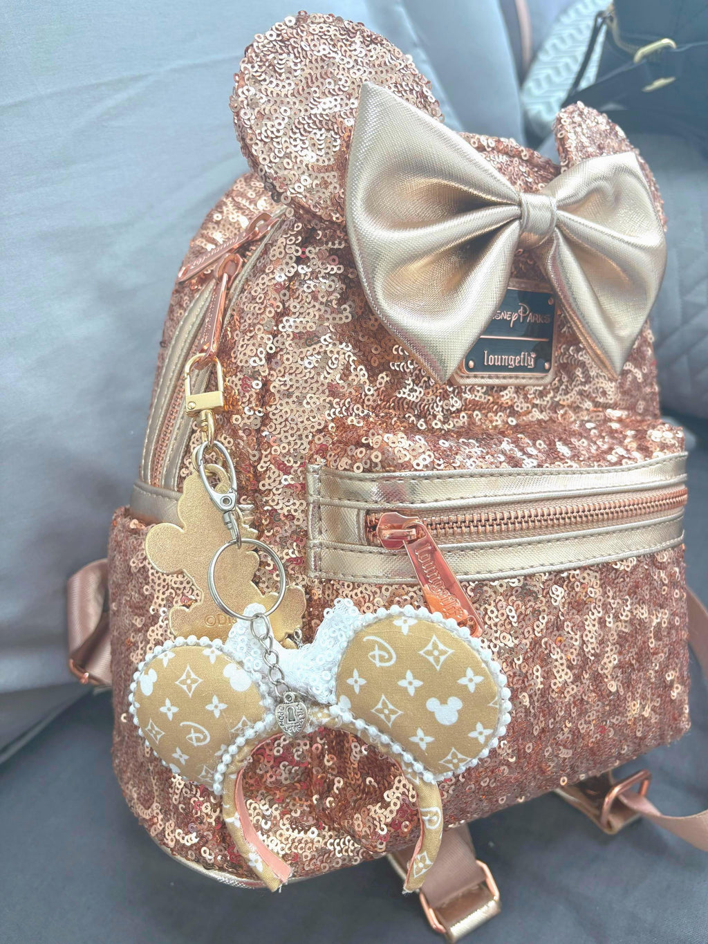 Couture Mini Ear Keychain & Bag Charm