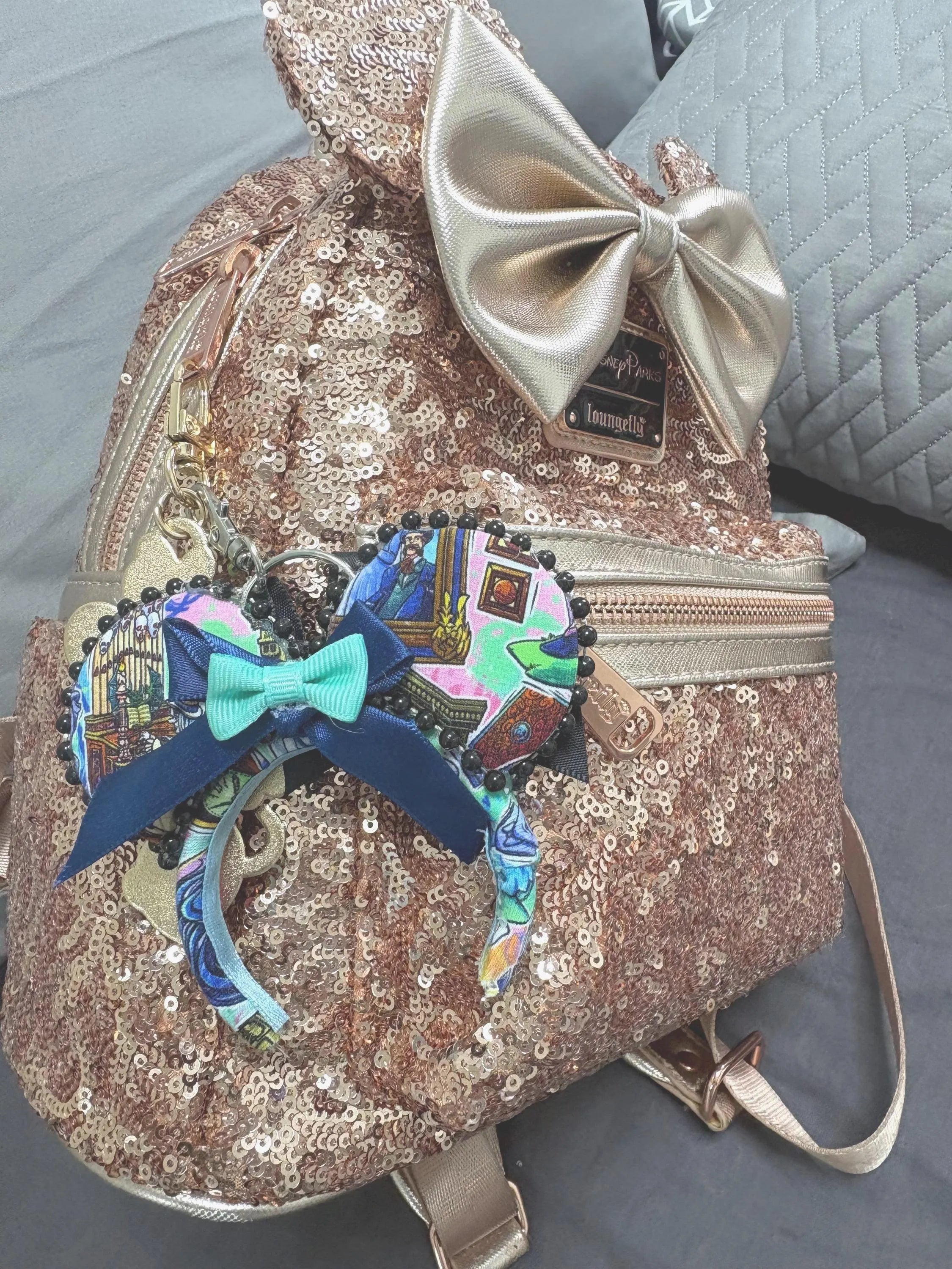 Haunted Manor Mini Ear Keychain & Bag Charm