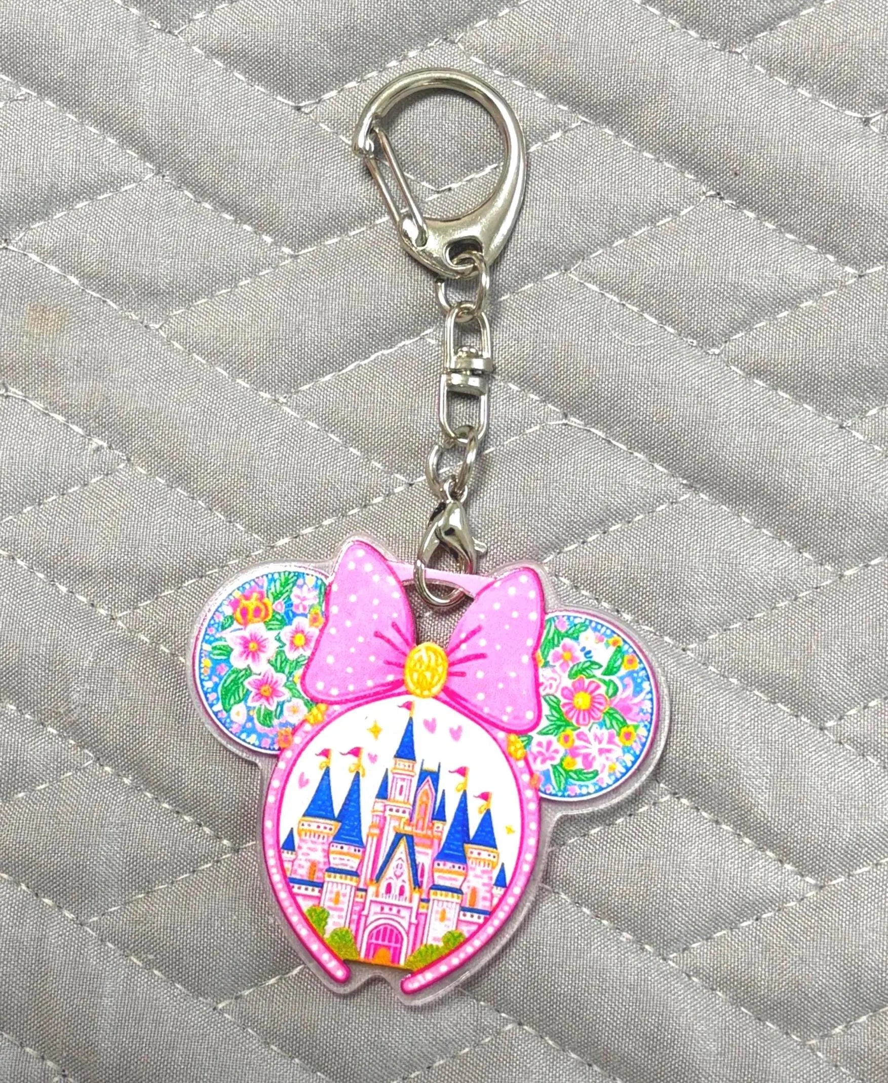 Castle in Bloom Pocket Charm