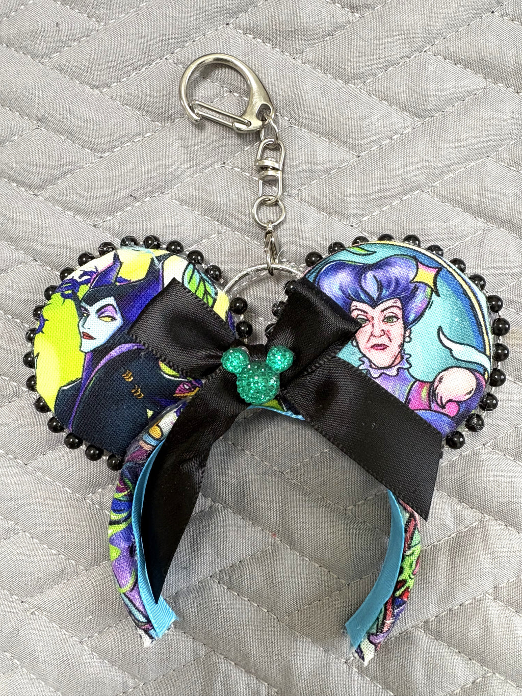Enchanted Villains Mini Ear Keychain & Bag Charm