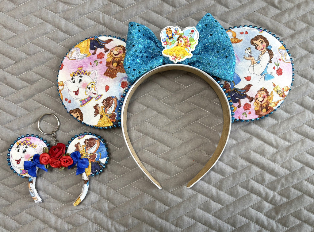 Storybook Belle Mini Ear Keychain & Bag Charm