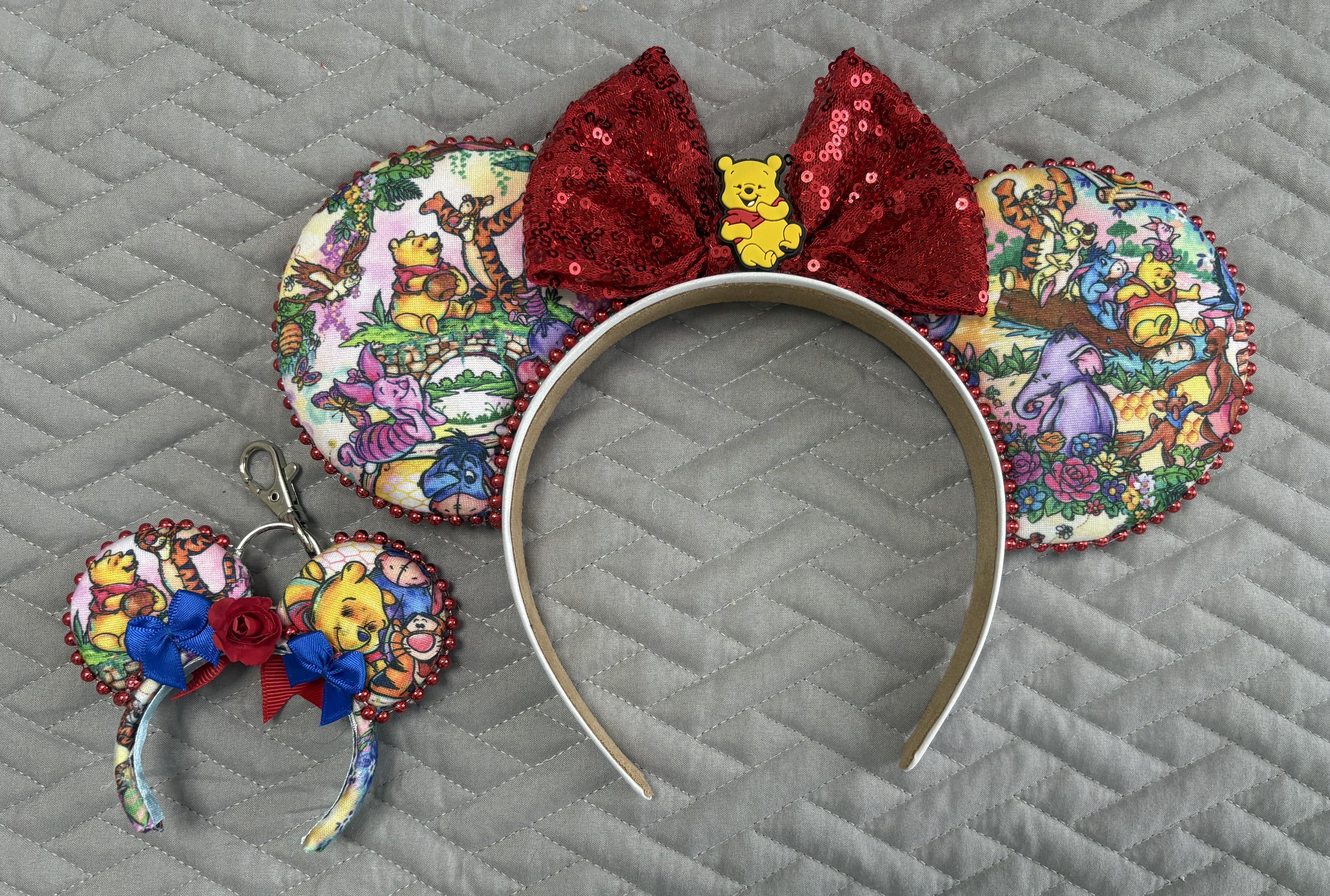 Hundred Acre Adventure Mini Ear Keychain & Bag Charm