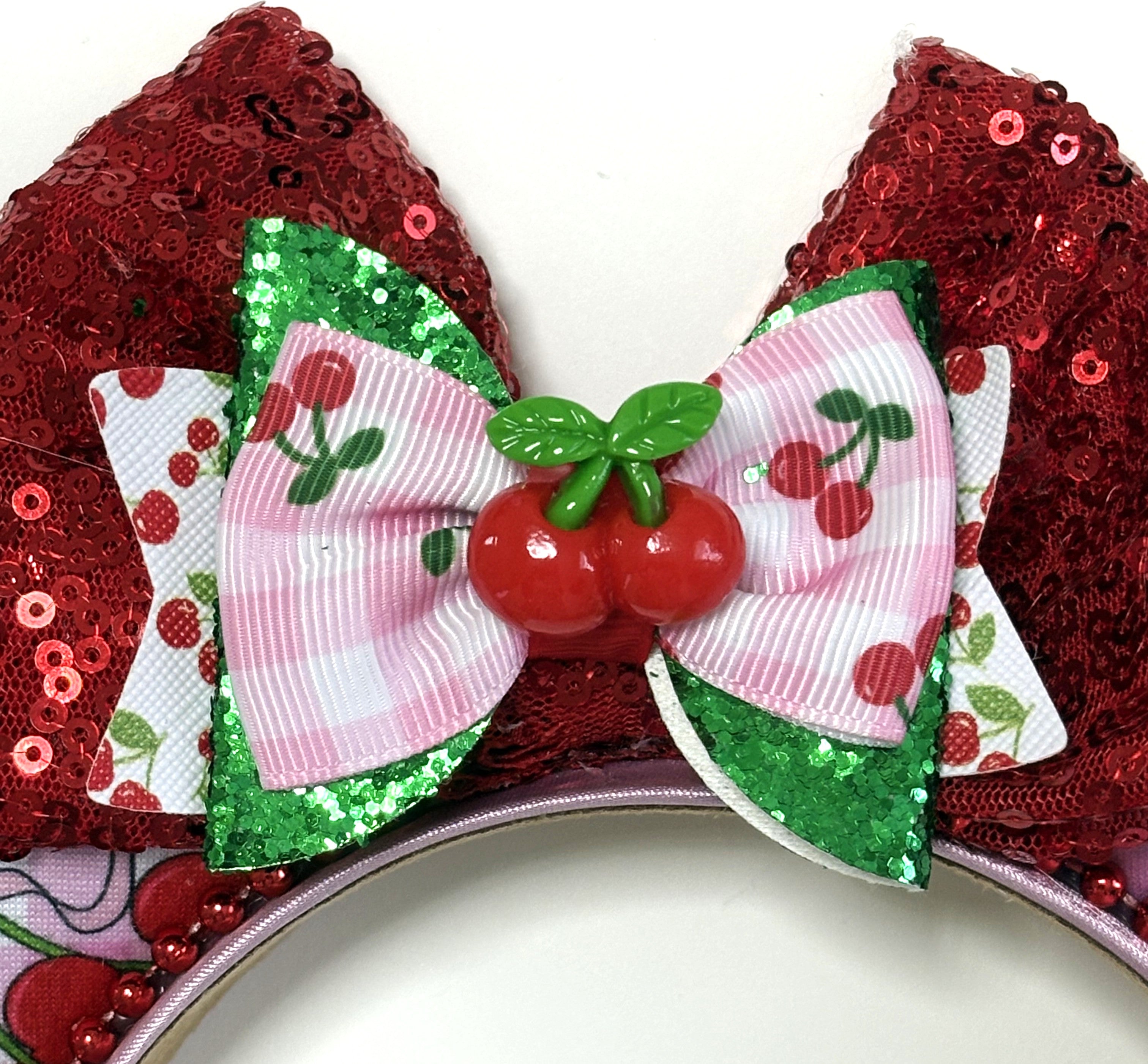 Cherry Jubilee Signature Mouse Ear Headband