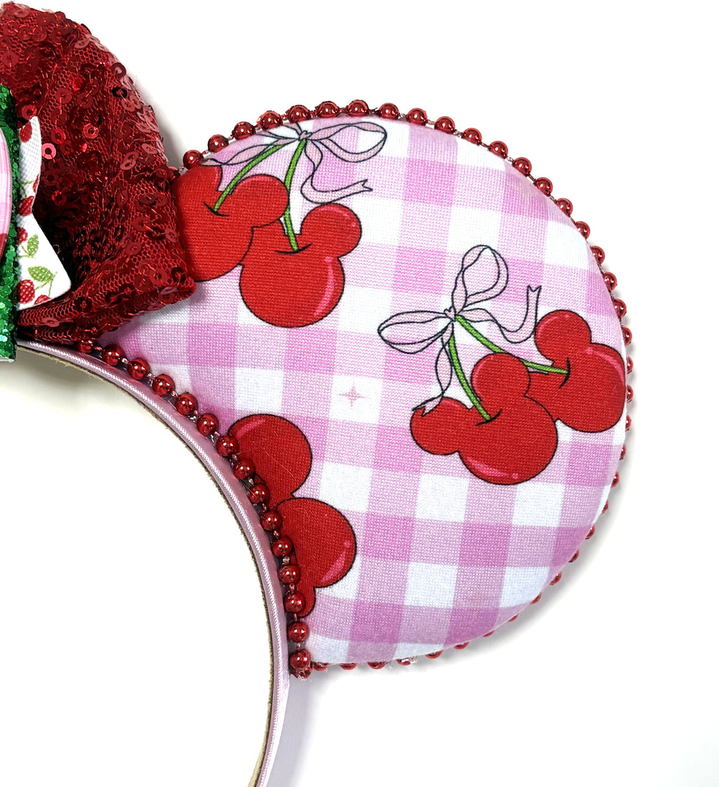 Cherry Jubilee Signature Mouse Ear Headband