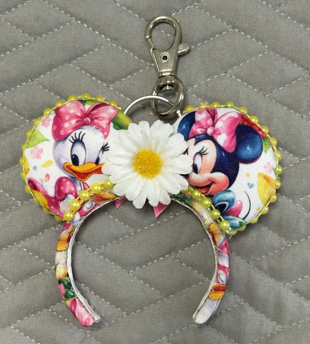 Lemon Blossom Mini Ear Keychain & Bag Charm