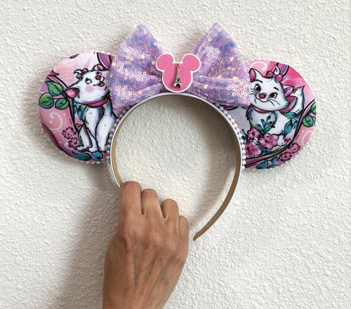 Couture Cats Boutique Mouse Ear Headband