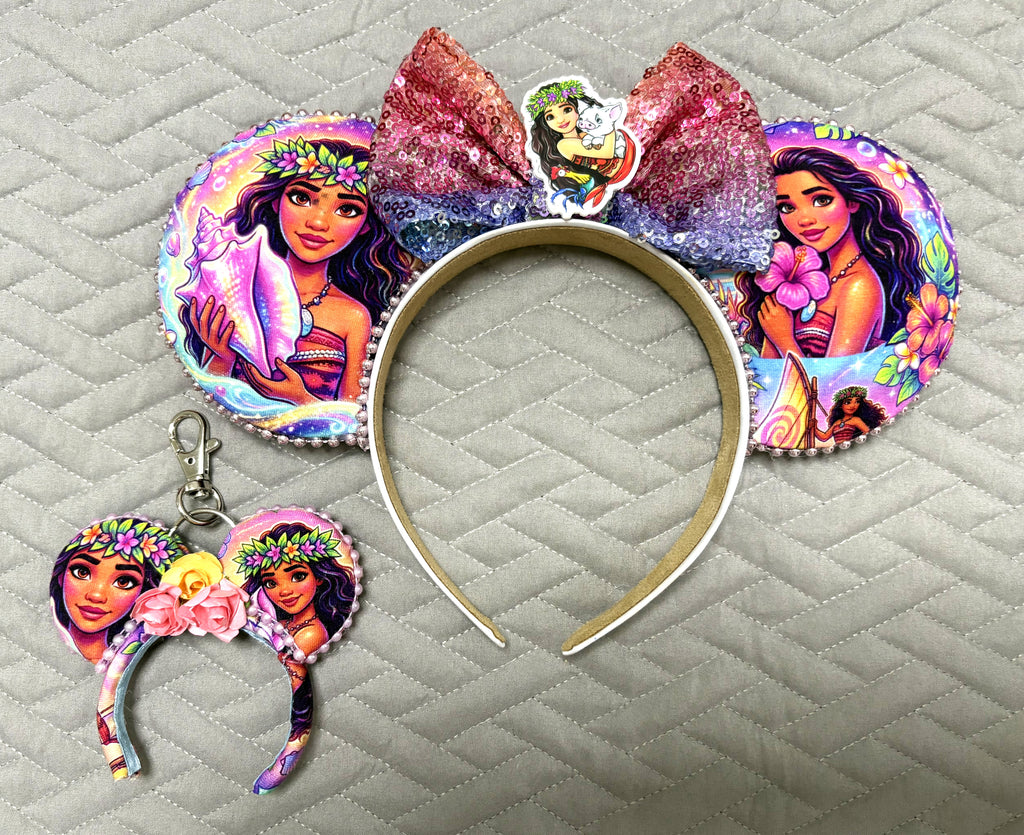Island Spirit Mini Ear Keychain & Bag Charm