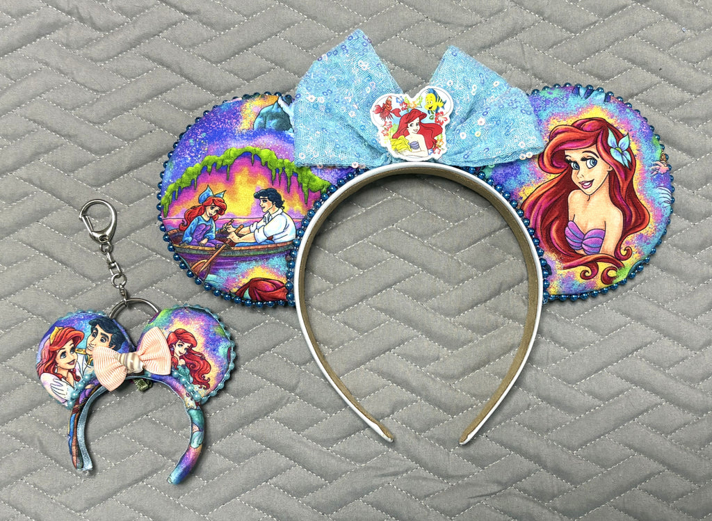 A Mermaid's Wish Mini Ear Keychain & Bag Charm
