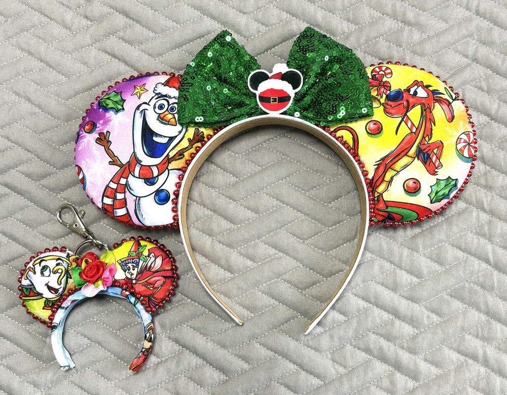 Holiday Magic Mini Ear Keychain & Bag Charm