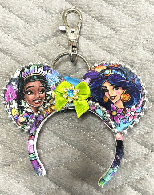 Bayou & Bazaar – Princess Duo Mini Ear Keychain & Bag Charm