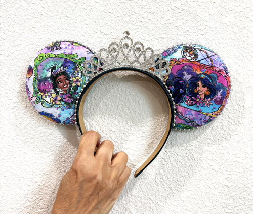Bayou & Bazaar - Princess Duo Boutique Mouse Ear Headband