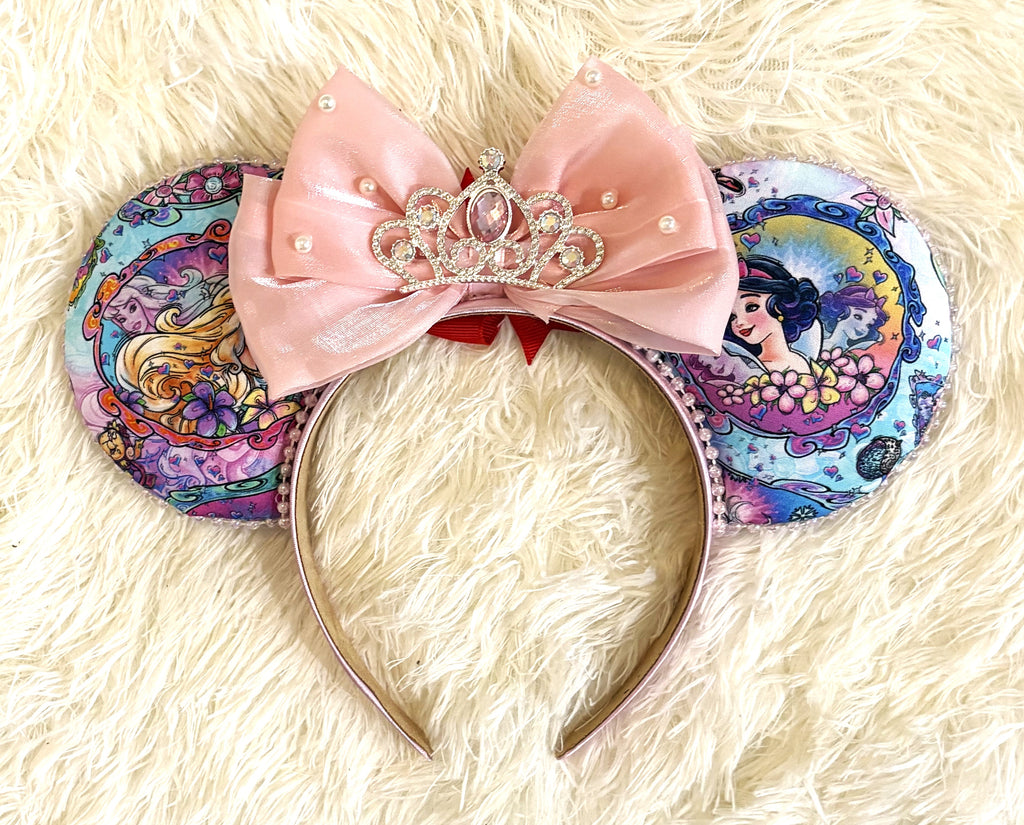 Forest & Dreams - Princess Duos Boutique Mouse Ear Headband
