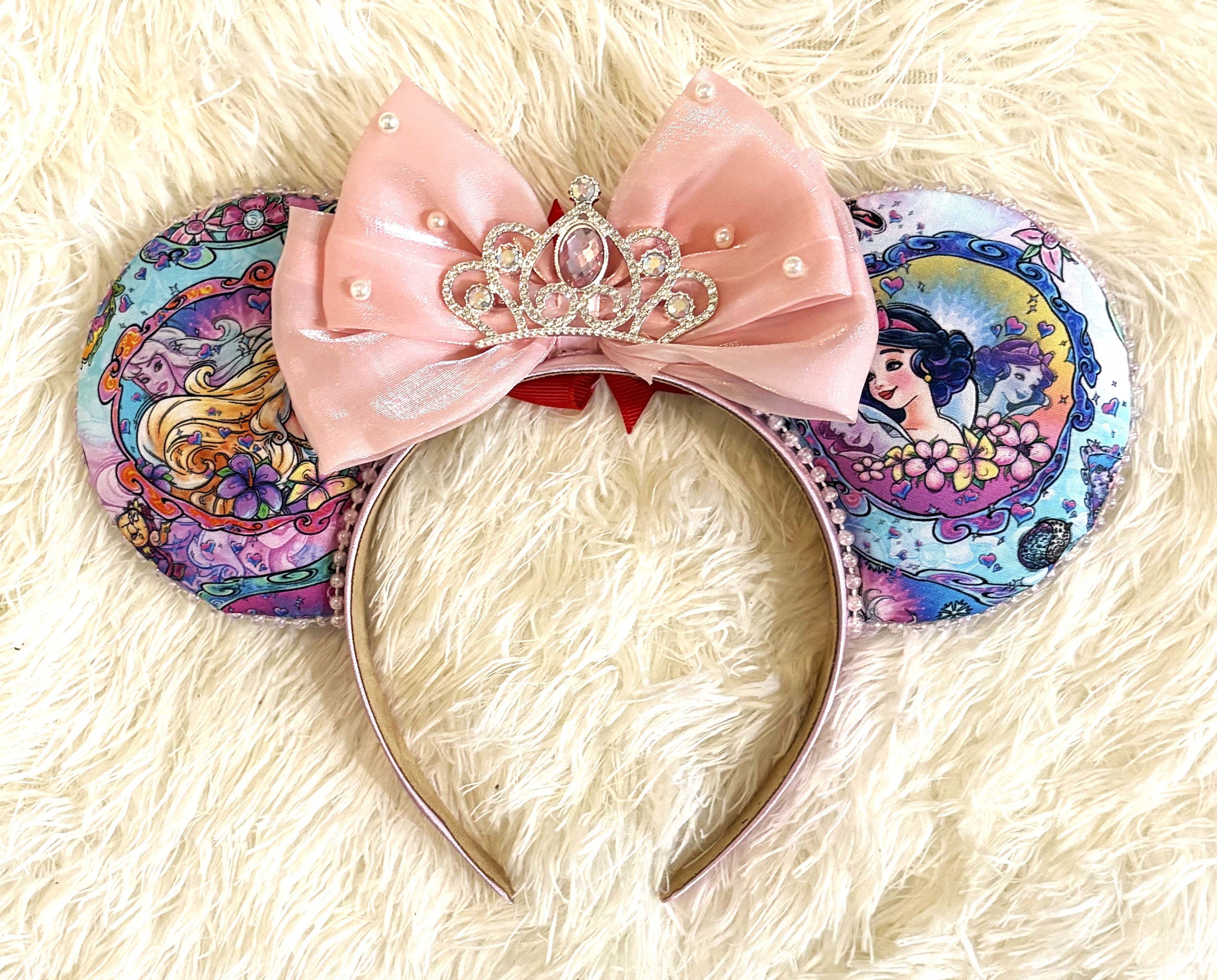 Forest & Dreams - Princess Duos Boutique Mouse Ear Headband