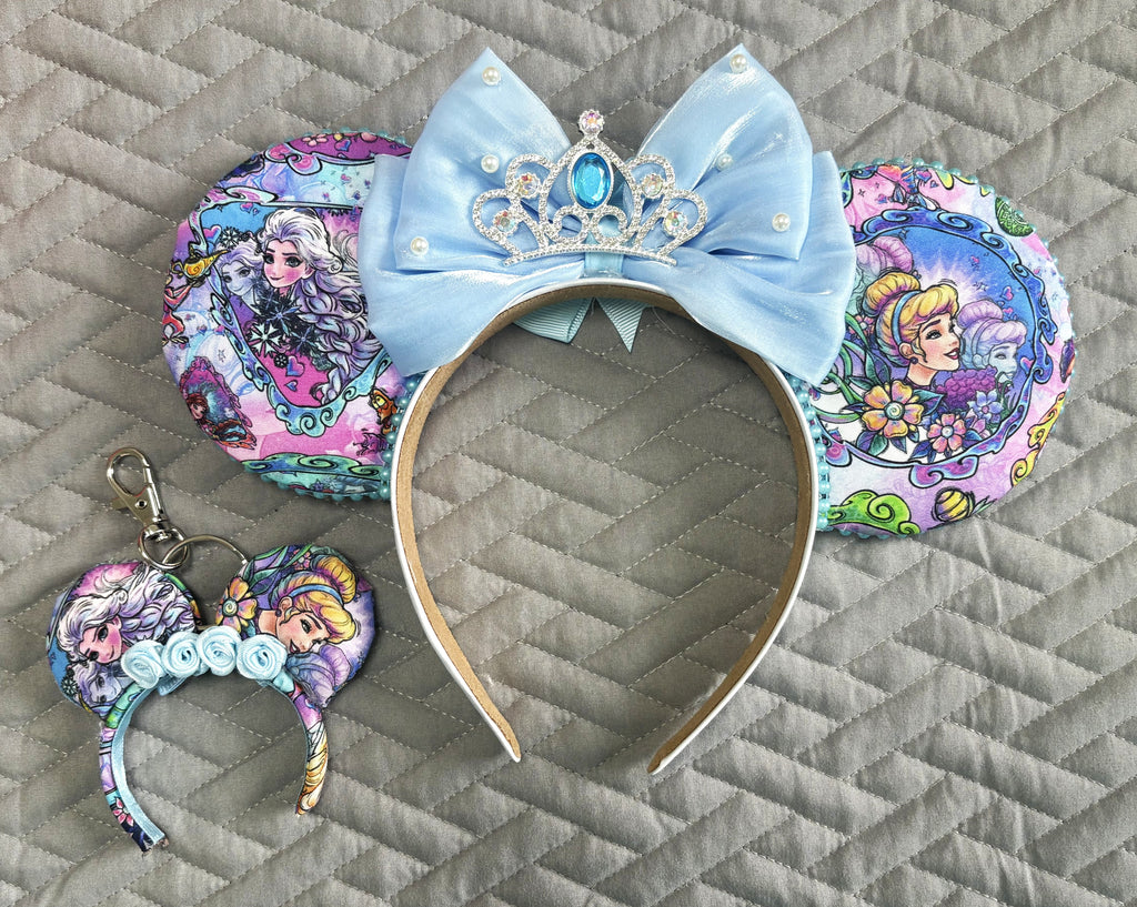 Frost & Fairytales – Princess Duos Mini Ear Keychain & Bag Charm (Copy)