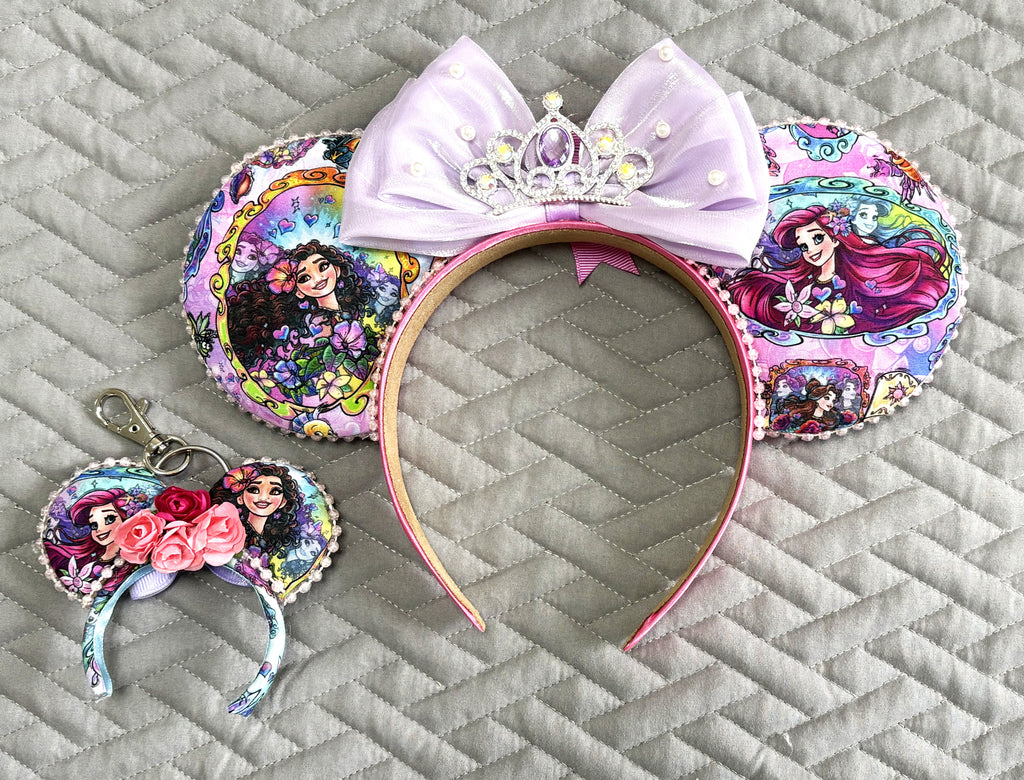 Isles & Oceans – Princess Duos Mini Ear Keychain & Bag