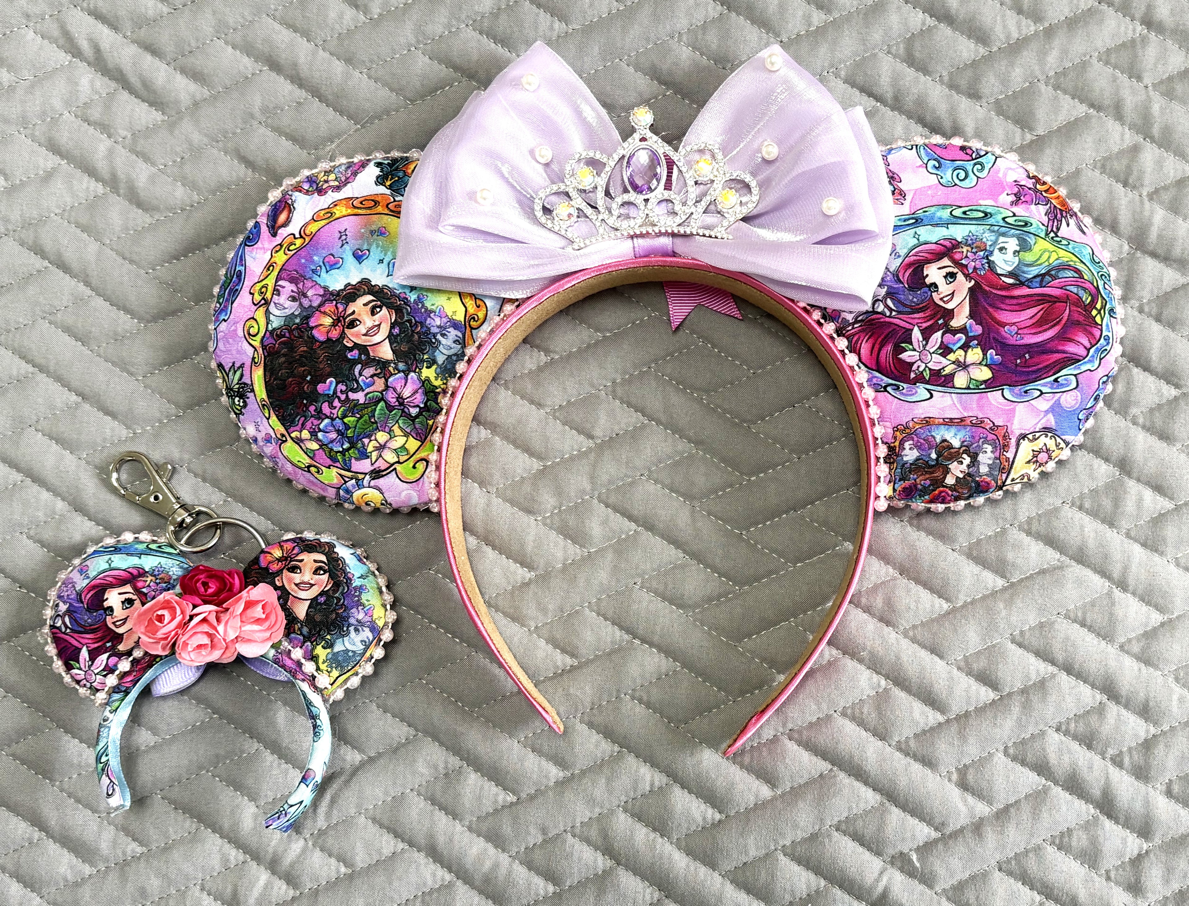 Isles & Oceans – Princess Duos Mini Ear Keychain & Bag