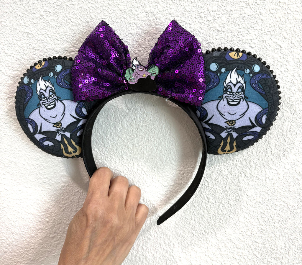 Sea Witch Elegance Boutique Mouse Ear Headband